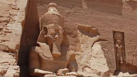El Templo de Abu Simbel.