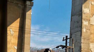 Así apareció el auto.