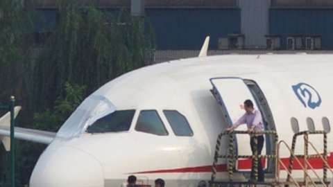 El avión perdió toda una ventana lateral del lado del copiloto.
