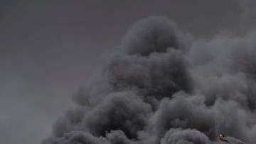 Ataques israelíes en la frontera con Gaza.