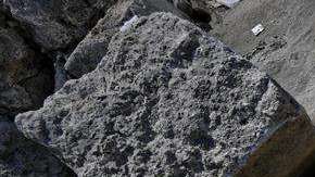 Una piedra lo aplastó. EFE