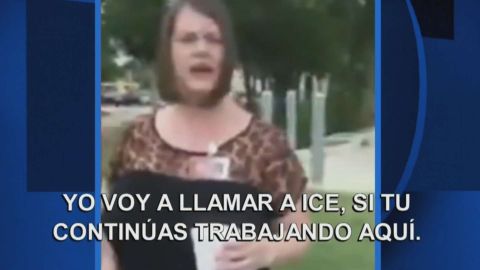 La mujer llevaba días acosando a la trabajadora hispana