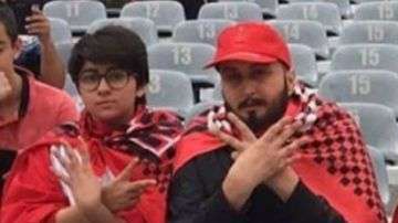 Mujeres iraníes se disfrazan de hombres para ingresar al estadio