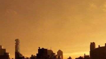 Wanda Vantapool nos compartió esta imagen de la tormenta en Nueva York.