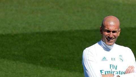 Zinedine Zidane, técnico del Real Madrid