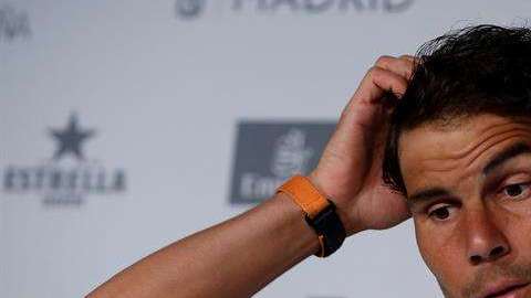 El tenista español Rafael Nadal,habló del fútbol español. (Foto: EFE/Mariscal)