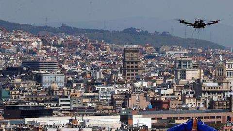 Barcelona presentó su nueva playera con un 'drone'