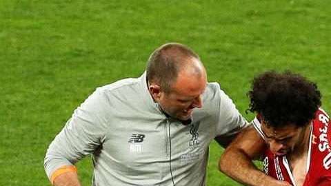 Mohamed Salah no le guarda rencor a Sergio Ramos del Real Madrid. (Foto: EFE/EPA/ROBERT GHEMENT)