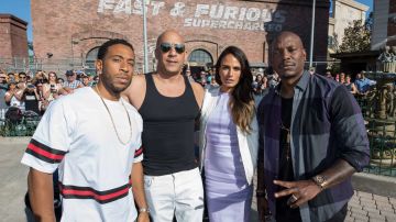 Ludacris, Vin Diesel, Jordana Brewster y Tyrese Gibson.