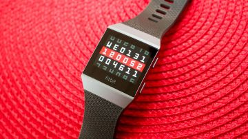 El reloj inteligente Fitbit Ionic.