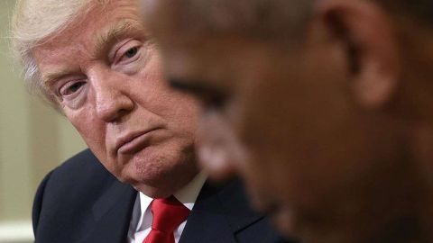 La Administración Trump busca información sobre personal de Obama.