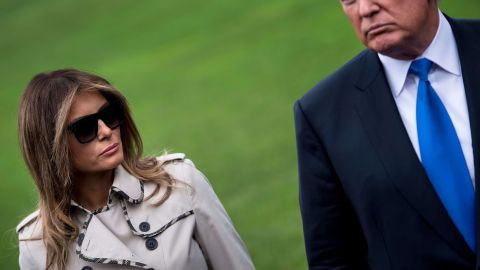 Reportan que cada vez menos Melania habla o pasa tiempo privado con Trump