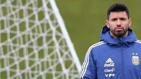 El goleador del Manchester City  Sergio Aguero busca jugar con Argentina su tercer Mundial.  (Foto: Alex Livesey/Getty Images)