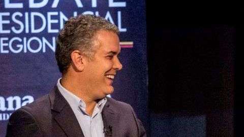 Los ganadores de primera vuelta. Iván Duque y Gustavo Petro. JOAQUIN SARMIENTO/AFP/Getty Images