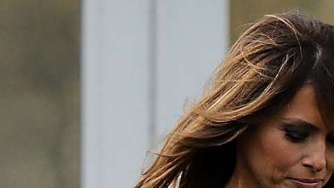 La primera dama Melania Trump no ha hablado sobre el escándalo sexual de su esposo.
