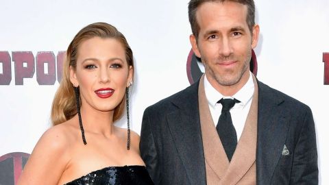 Blake Lively y Ryan Reynolds en la premiere de Deadpool 2 en Nueva York.