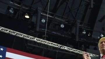 Donald Trump en Nashville. NICHOLAS KAMM/AFP/Getty Images