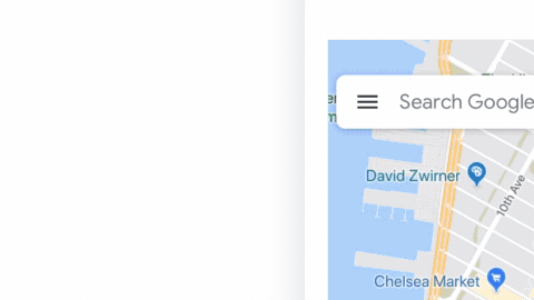 La pestaña Explore será tu centro para todo lo nuevo e interesante cerca.