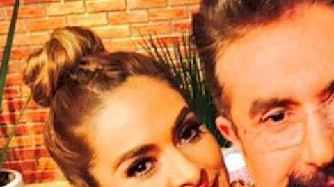 Alfredo Gudini, junto a Galilea y Andrea.