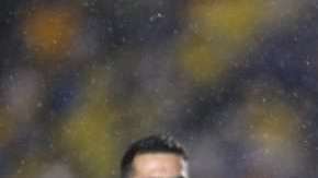 Carlos Sánchez, Nicolás Sánchez y Avilés Hurtado festejan el gol de Rayados frente a Tigres en el juego de ida de la Final del Apertura 2017 de la Liga MX. (Foto: Imago7)