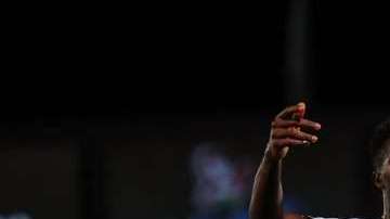 Djaniny Tavares de Santos festeja su gol ante el Toluca en la ida de la final de la Liga MX. (Foto: Imago7/ Jesus Ruiz)