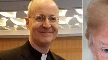 El sacerdote James Martin publicó su postura en Twitter.