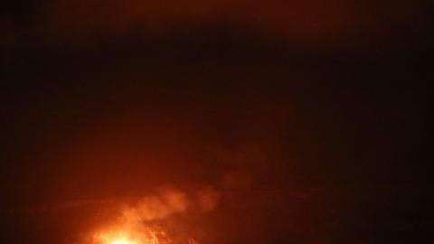 El lago de lava del volcán Kilauea se desbordó el 24 de abril.