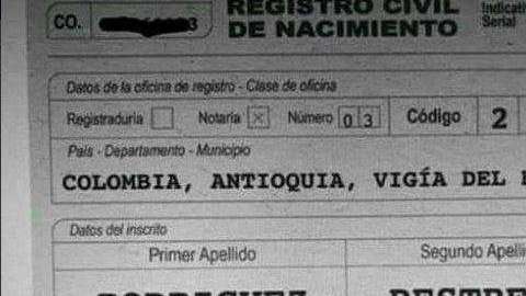 En Colombia, unos padres decidieron llamar a su hijo Netflix.