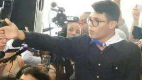 Lesther Aleman se convirtió en la voz de los estudiantes en la mesa de diálogo con el gobierno de Ortega