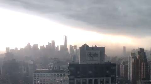 Captura de "time-lapse" desde el Empire State en Nueva York.