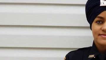 La oficial de policia auxiliar Gursoch Kaur.