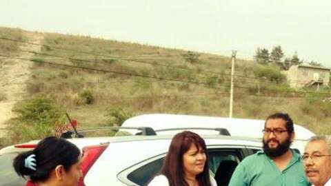 Nestora Salgado, candidata a diputada por Morena.