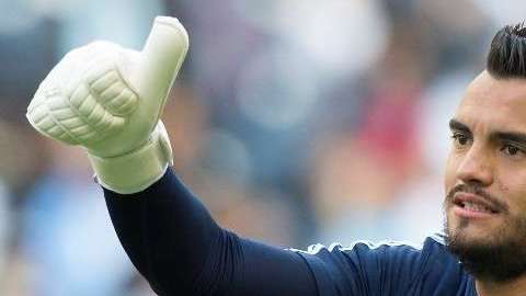 Sergio Romero. Getty Images.