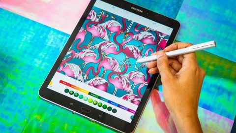 La tableta Samsung Galaxy Tab S3.