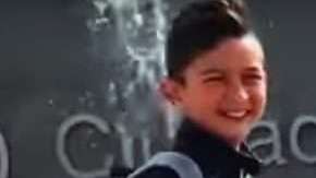 Santino Loza, el niño mexicano de 9 años que quiere triunfar con el Real Madrid.