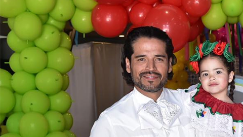 El cumpleaños de Giulietta la hija de Ana Patricia