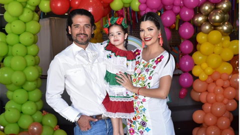 El cumpleaños de Giulietta la hija de Ana Patricia