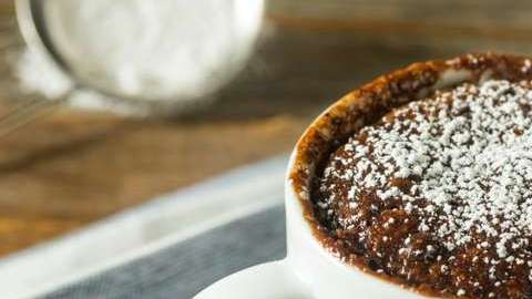 Un rico brownie sin necesidad de horno.