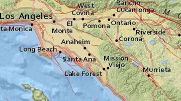 Varios sismos se registraron en San Diego.