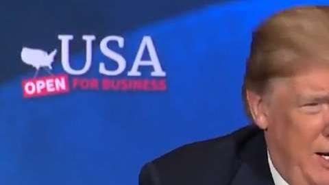 El presidente Trump habló de  la necesidad de recibir más inmigrantes.