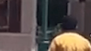 Una testigo lo grabó todo en video.