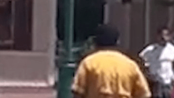 Una testigo lo grabó todo en video.