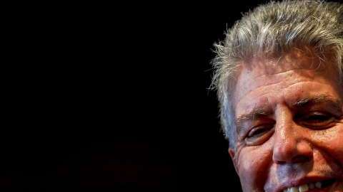 Bourdain era conocido por su estilo irreverente.