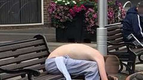 La foto se volvió viral en las redes sociales.