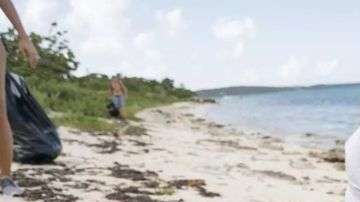 Emily Penn está preocupada por los efectos del plástico en la salud humana.