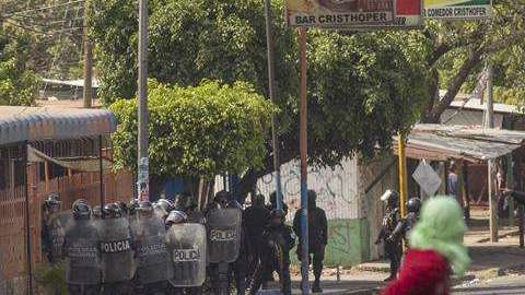 Ola de protestas en Nicargua.