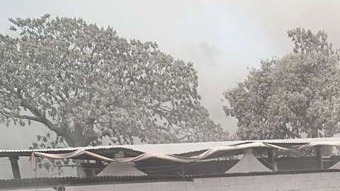 La búsqueda de más víctimas se suspendió por el mal tiempo. EFE