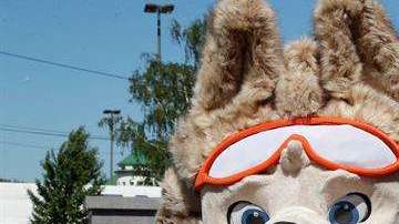 El lobo Zabivaka es la mascota del Mundial de Rusia 2018
