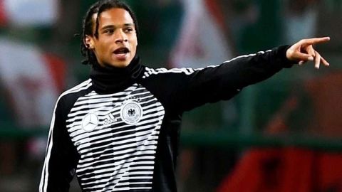 Leroy Sané fue proscrito del Mundial por el seleccionador alemán Joachim Löw. (EFE/EPA/CHRISTIAN BRUNA)