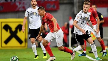 Austria vence 2-1 a Alemania en amistoso